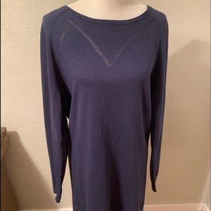 ROXY Button down long sleeve cotton dress